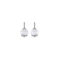 Einzelner Ohrring Chantecler Dame Campanelle in Gold Diamante 0.60 Ct 43383 - 43383